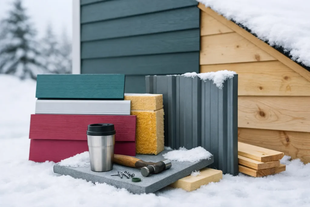 Bardage et Résistance Climatique : Trouver la Solution Idéale pour les Régions Froides