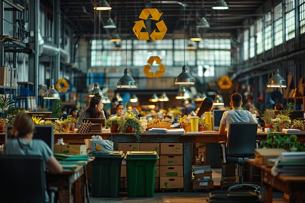 Pourquoi choisir des fournitures de bureau recyclées : une meilleure empreinte écologique pour votre entreprise