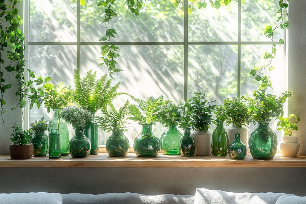 Vases verts : apporter une touche de nature dans votre intérieur