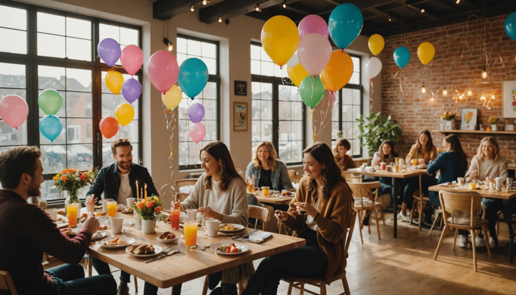découvrez des idées d'anniversaire originales sur place : ateliers créatifs, cafés conviviaux et expériences uniques pour célébrer avec vos proches dans une ambiance chaleureuse.