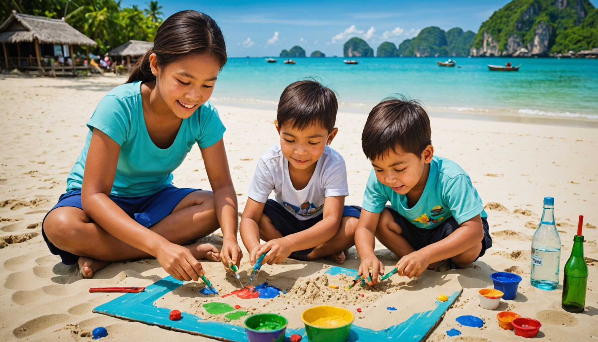 découvrez nos ateliers créatifs pour enfants et activités surprises près des plages paradisiaques de thaïlande, pour des moments ludiques et inoubliables en famille.