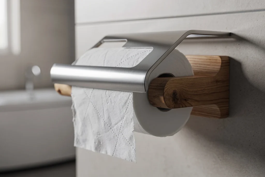 Porte-papier toilette en 2026 : solutions pratiques et designs tendance pour votre salle de bain