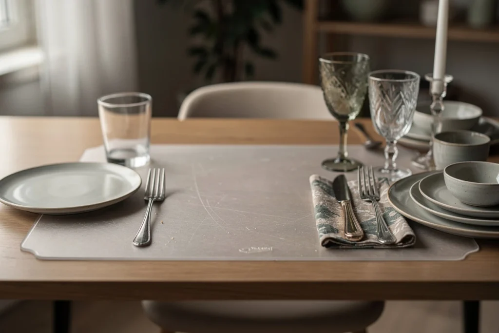 Du minimalisme au maximalisme : trouvez votre style avec le set de table plastique