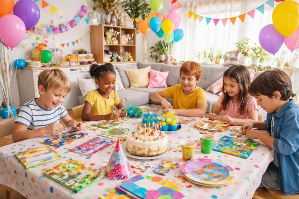 Organiser un anniversaire enfant économique avec Cultura, La Grande Récré et Action