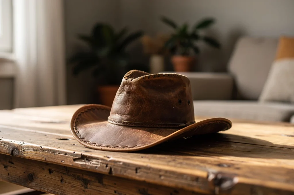 Du rodéo au séjour : le chapeau de cowboy comme accent décoratif inattendu