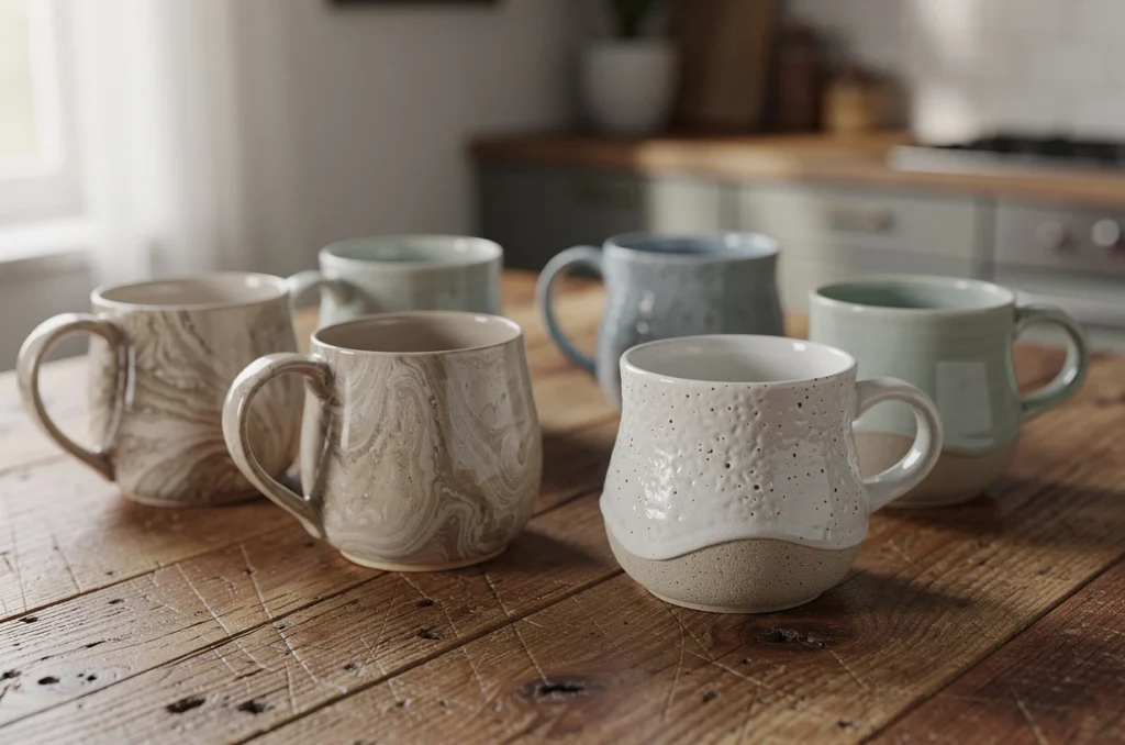 Mugs 3d, formes insolites et textures artistiques : la nouvelle tendance déco des cuisines modernes