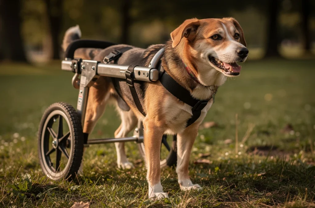 Le fauteuil roulant chien : un allié indispensable pour les animaux handicapés